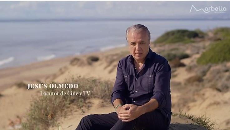 JESÚS OLMEDO IMÁGEN Y VOZ DE MARBELLA EN SU VÍDEO PROMOCIONAL PARA FITUR’26