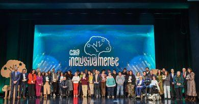 LA ‘GALA INCLUSIVAMENTE’ DE FUNDACIÓN EUROCAJA RURAL RECONOCE LAS INICIATIVAS QUE IMPULSAN EL EMPLEO DE PERSONAS CON DISCAPCACIDAD