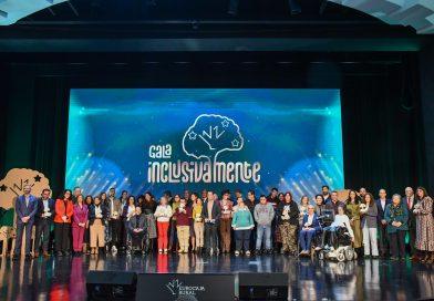 LA ‘GALA INCLUSIVAMENTE’ DE FUNDACIÓN EUROCAJA RURAL RECONOCE LAS INICIATIVAS QUE IMPULSAN EL EMPLEO DE PERSONAS CON DISCAPCACIDAD