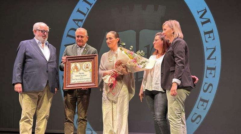 LA BAILAORA Y COREÓGRAFA TRIANA RAMOS, PREMIO ‘ADALID MENESES’