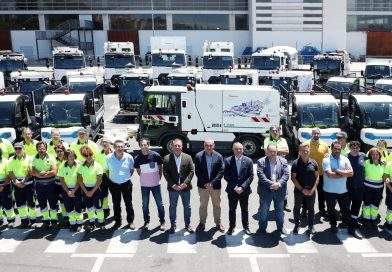 EL AYUNTAMIENTO PRESENTA LA NUEVA FLOTA DE LIMPIEZA “PARA UN GRAN CAMBIO EN TALAVERA”