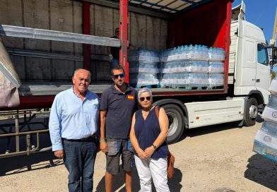 LA DIPUTACIÓN DE TOLEDO REPARTE 20.000 LITROS DE AGUA EN LOS MUNICIPIOS AFECTADOS DE LA MANCOMUNIDAD DEL PUSA