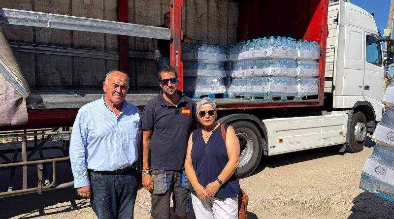 LA DIPUTACIÓN DE TOLEDO REPARTE 20.000 LITROS DE AGUA EN LOS MUNICIPIOS AFECTADOS DE LA MANCOMUNIDAD DEL PUSA