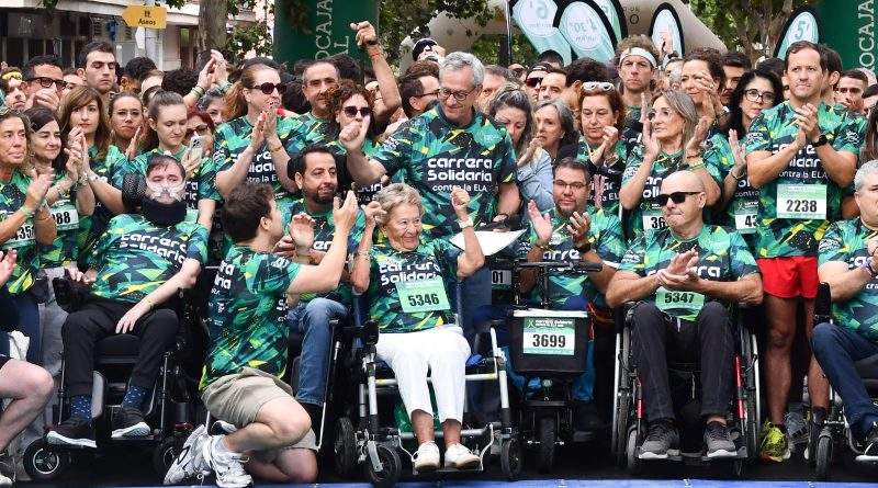 LA CARRERA SOLIDARIA REÚNE A 6.700 INSCRITOS CONTRA LA ELA CON FUNDACIÓN EUROCAJA RURAL