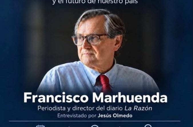 ‘ESPAÑA EN LA ENCRUCIJADA’: PACO MARHUENDA CHARLARÁ CON JESÚS OLMEDO EN EL TEATRO VICTORIA